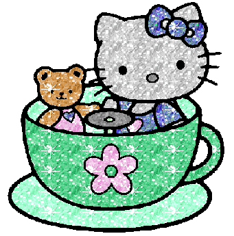 IMMAGINI GLITTERATE DI HELLO KITTY