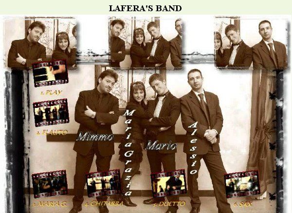 LA BAND DI MIMMO LAFERA - MATRIMONI ATTRAVERSO LE SALE RICEVIMENTI PUGLIESI PIU' BELLE